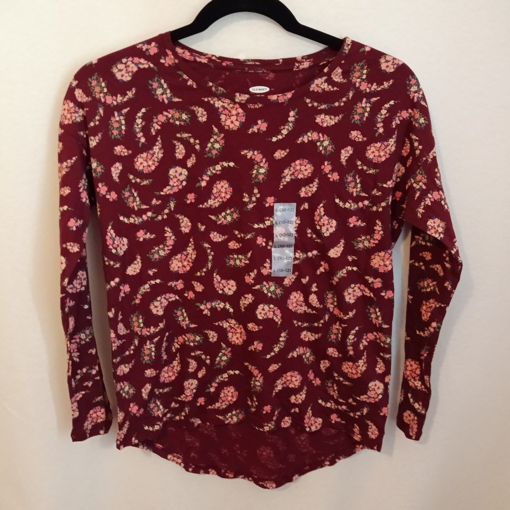 Old Navy top girls size 10/12 NWT